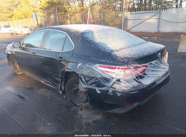 4T1B31HK4JU003131 2018 TOYOTA LE Black Задня ліва чверть