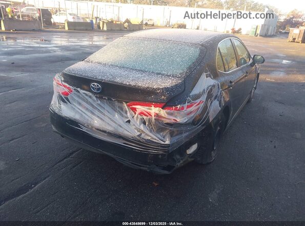 4T1B31HK4JU003131 2018 TOYOTA LE Black Задня права чверть