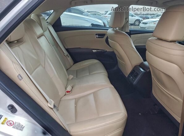 4T1BD1EB3GU055179 2016 TOYOTA AVALON White უკანა სავარძლების ხედი