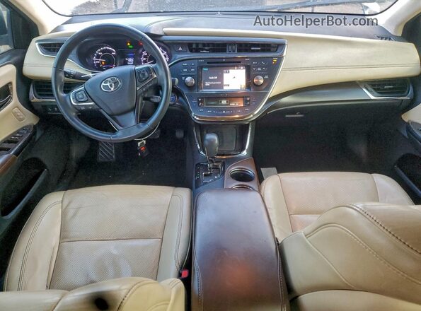 4T1BD1EB3GU055179 2016 TOYOTA AVALON White წინა პანელის ხედი