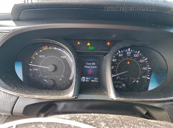 4T1BD1EB5JU061119 2018 TOYOTA AVALON Blue Вид щитка приладів