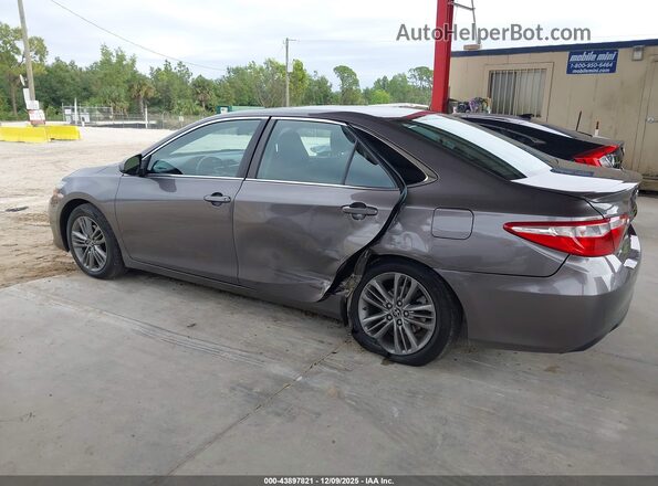 4T1BF1FK2GU164855 2016 TOYOTA CAMRY Gray სალონის 360-გრადუსიანი ხედი