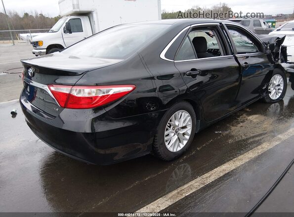 4T1BF1FKXGU998758 2016 TOYOTA LE Black Հետևի աջ