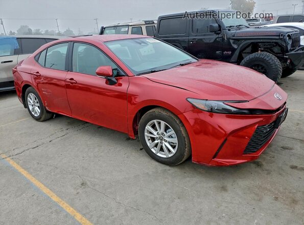 4T1DAACK2SU108807 2025 TOYOTA CAMRY Red Delantero derecho