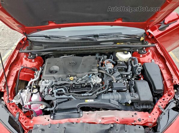 4T1DAACK2SU108807 2025 TOYOTA CAMRY Red Vista interior trasera