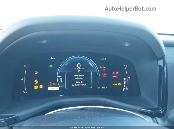 4T1DAACK2SU181949 2025 TOYOTA LE Blue Հետևի նստատեղերի տեսք