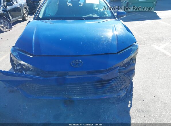 4T1DAACK2SU181949 2025 TOYOTA LE Blue Սալոնի հետևի տեսք