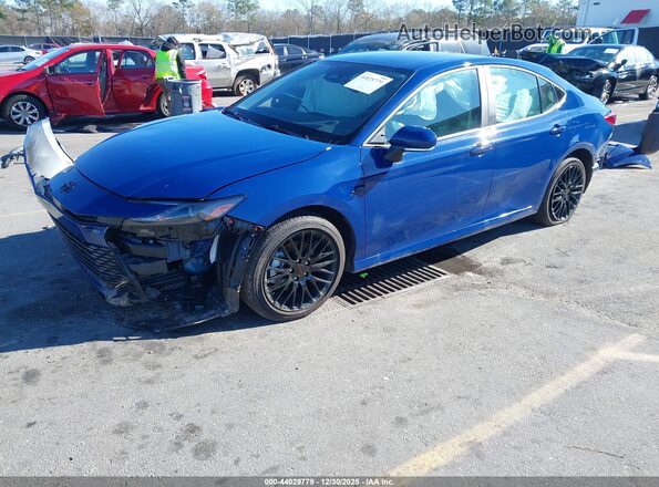 4T1DAACK2SU181949 2025 TOYOTA LE Blue Առջևի ձախ երեք քառորդ տեսարան