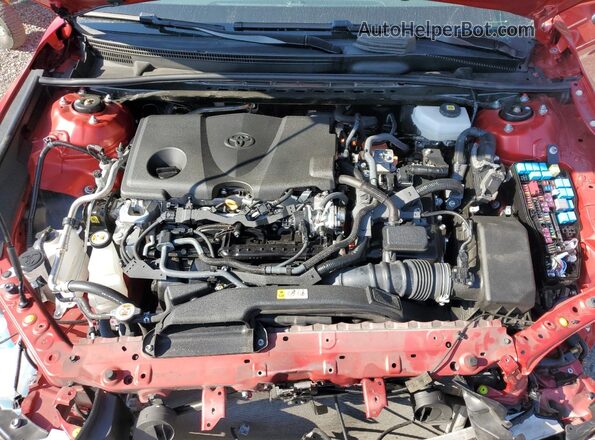 4T1DAACK5SU031835 2025 TOYOTA CAMRY Красный Вид задней части салона