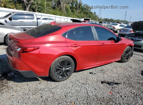 4T1DAACK5SU031835 2025 TOYOTA CAMRY Красный Задняя правая четверть