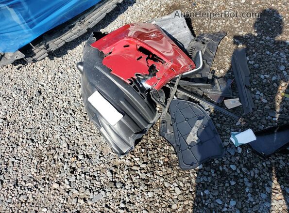 4T1DAACK5SU031835 2025 TOYOTA CAMRY Красный Вид подкапотного пространства