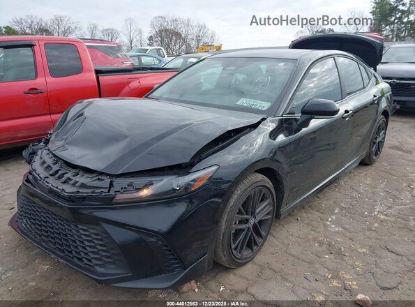 4T1DAACK5SU594402 2025 TOYOTA CAMRY Черный Передняя левая четверть