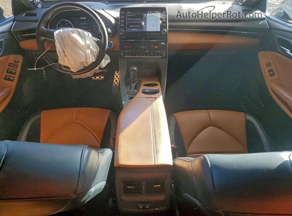 4T1EA1ABXMU006486 2021 TOYOTA AVALON Silver Вид панелі приладів