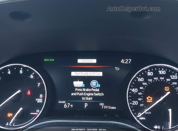 4T1EZ1FB4LU055036 2020 TOYOTA AVALON Blue Вид задніх сидінь