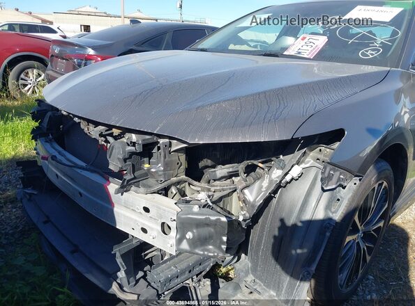 4T1G11AK0NU661167 2022 TOYOTA CAMRY Gray Вид задньої частини салону