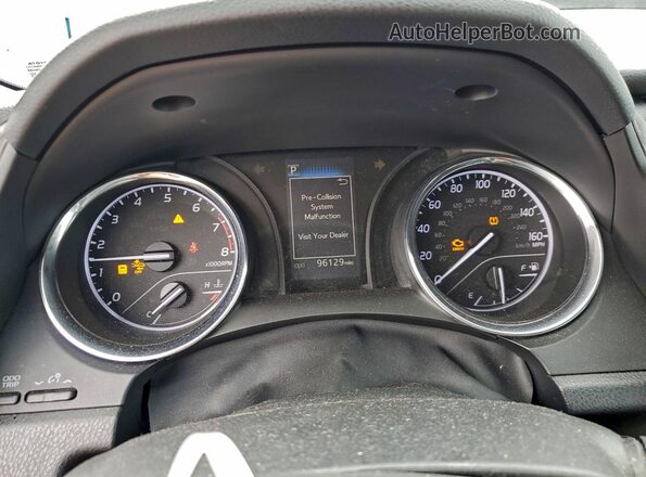 4T1G11AK4LU905836 2020 TOYOTA CAMRY Black Vista del cuadro de instrumentos