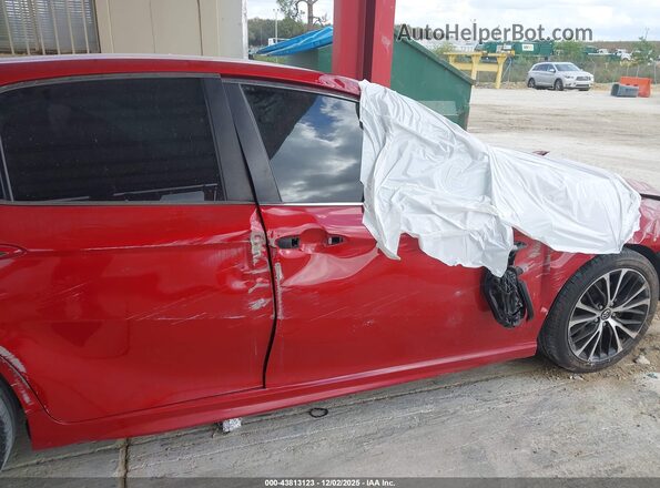 4T1G11AK8LU347392 2020 TOYOTA CAMRY Red 
