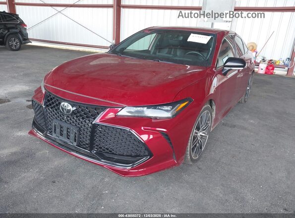 4T1HZ1FB2LU042315 2020 TOYOTA AVALON Red Передня ліва чверть