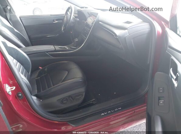 4T1HZ1FB2LU042315 2020 TOYOTA AVALON Red Вид салону спереду