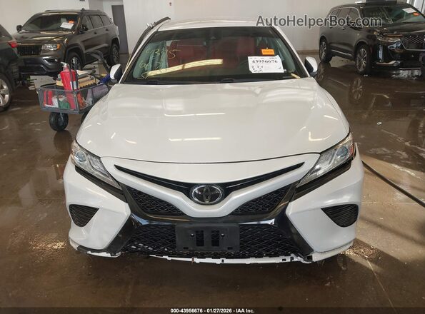 4T1K61BK5LU015341 2020 TOYOTA CAMRY White Dashboard view