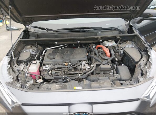 4T3E6RFV0MU057196 2021 TOYOTA RAV4 HYBRID Gray Widok z tyłu