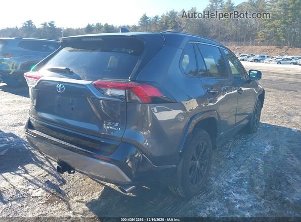 4T3E6RFV2PU139614 2023 TOYOTA RAV4 HYBRID Серый Задняя правая четверть