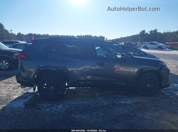 4T3E6RFV2PU139614 2023 TOYOTA RAV4 HYBRID Серый Вид задней части салона