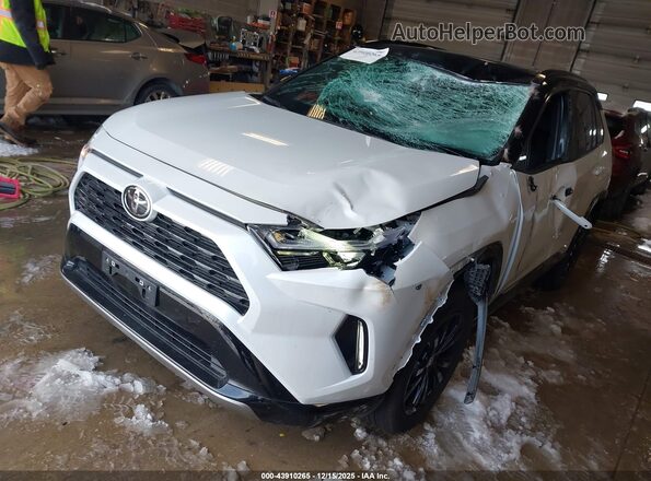 4T3E6RFV4SU178147 2025 TOYOTA RAV4 HYBRID White Przód lewy