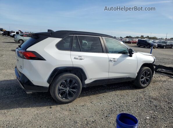4T3E6RFV6NU072139 2022 TOYOTA RAV4 White Tył prawy