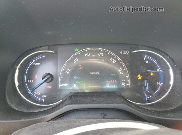 4T3E6RFV6NU072139 2022 TOYOTA RAV4 White Widok zestawu wskaźników
