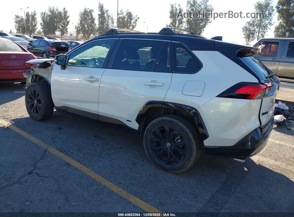 4T3E6RFV6NU081732 2022 TOYOTA RAV4 HYBRID White Trasero izquierdo
