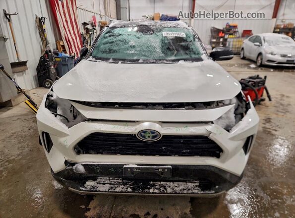 4T3E6RFV8NU075902 2022 TOYOTA RAV4 White Widok z przodu