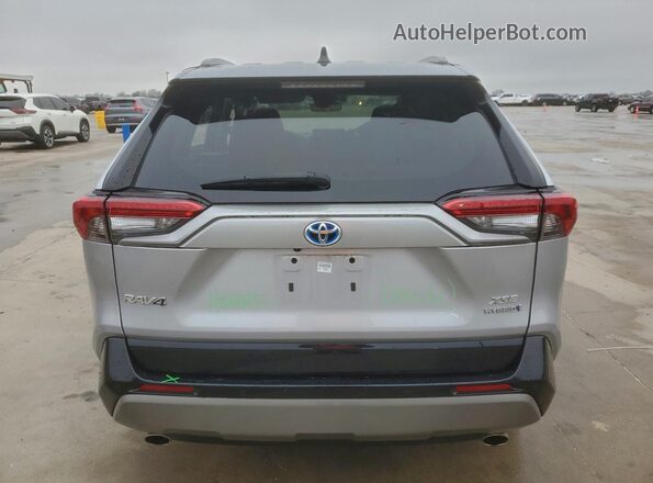 4T3E6RFVXNU088554 2022 TOYOTA RAV4 Gray Widok z tyłu