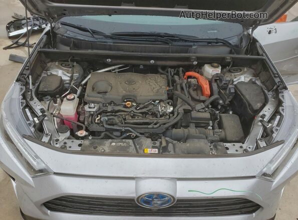 4T3E6RFVXNU088554 2022 TOYOTA RAV4 Gray Widok komory silnika
