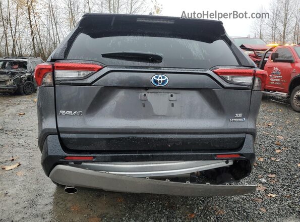 4T3T6RFV2NU101479 2022 TOYOTA RAV4 Gray Вид ззаду