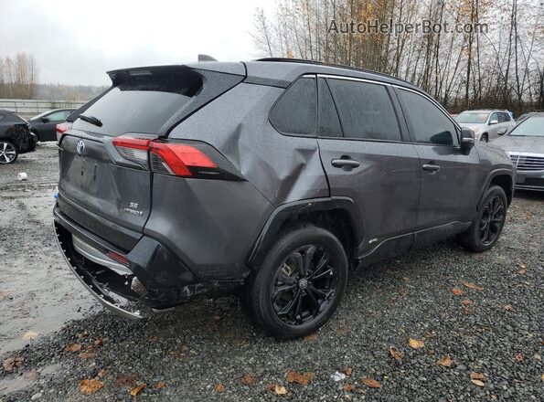 4T3T6RFV2NU101479 2022 TOYOTA RAV4 Gray Задня права чверть