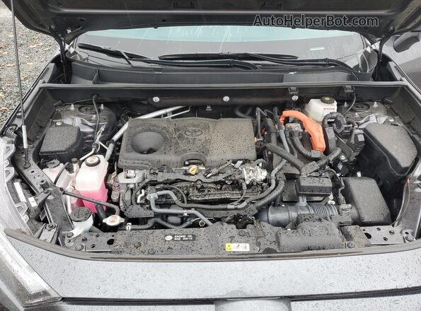 4T3T6RFV2NU101479 2022 TOYOTA RAV4 Gray Вид підкапотного простору