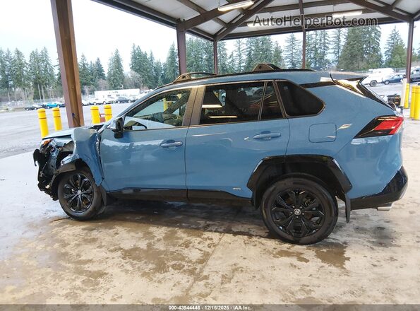 4T3T6RFV6NU105230 2022 TOYOTA RAV4 HYBRID Blue Սալոնի 360 աստիճան տեսք