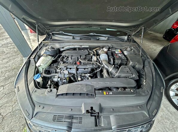 5XXG24J23MG005181 2021 KIA K5 Черный Вид панели приборов