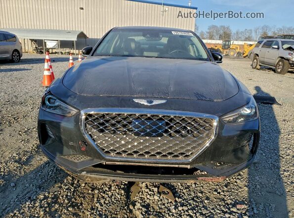 KMTG34LA9MU070338 2021 GENESIS G70 Серый Вид сзади