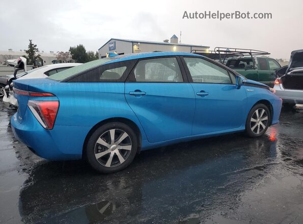 JTDBVRBD0HA003632 2017 TOYOTA MIRAI Blue Trasero derecho
