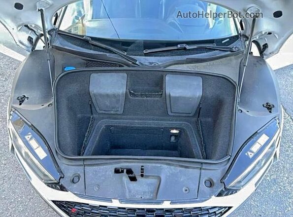 WUA4BCFX5M7901463 2021 AUDI R8 White ძრავის განყოფილების ხედი