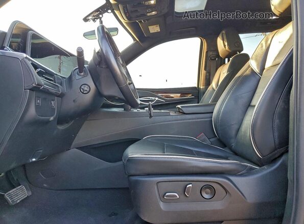 1GYS3KKL4NR336735 2022 CADILLAC ESCALADE Black Առջևի վահանակի տեսք
