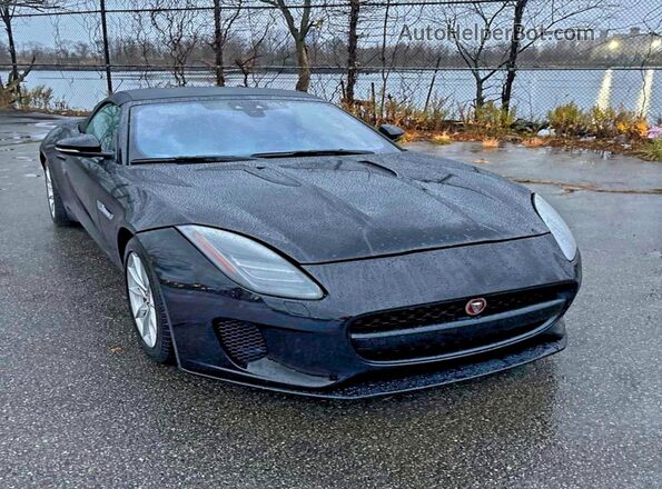 SAJDD5GX0LCK69156 2020 JAGUAR F-TYPE Black Trasero izquierdo