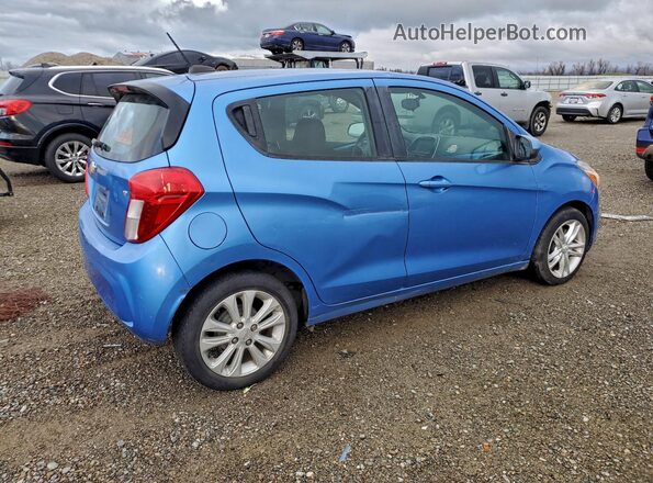 KL8CD6SA7JC439666 2018 CHEVROLET SPARK Blue Передня права чверть