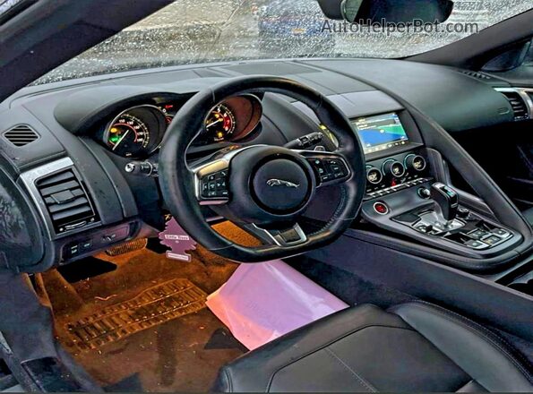 SAJDD5GX0LCK69156 2020 JAGUAR F-TYPE Black Vista de los asientos traseros
