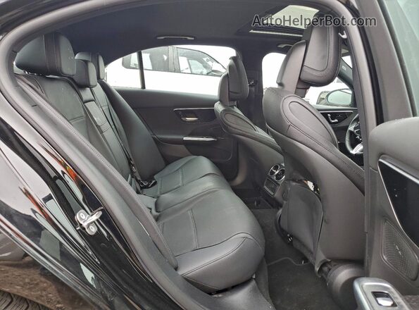 W1KAF4HB1SR281228 2025 MERCEDES-BENZ C Black Rear interior view