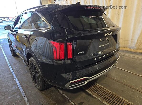 5XYRKDLF7NG121571 2022 KIA SORENTO Black Передня права чверть