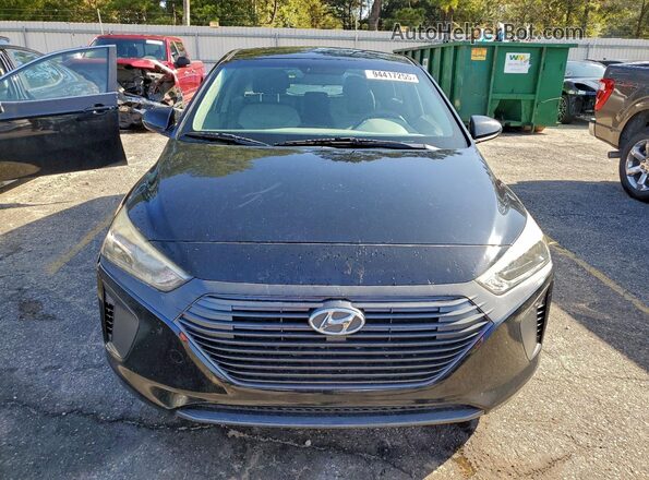 KMHC65LC1HU025021 2017 HYUNDAI IONIQ Black 
