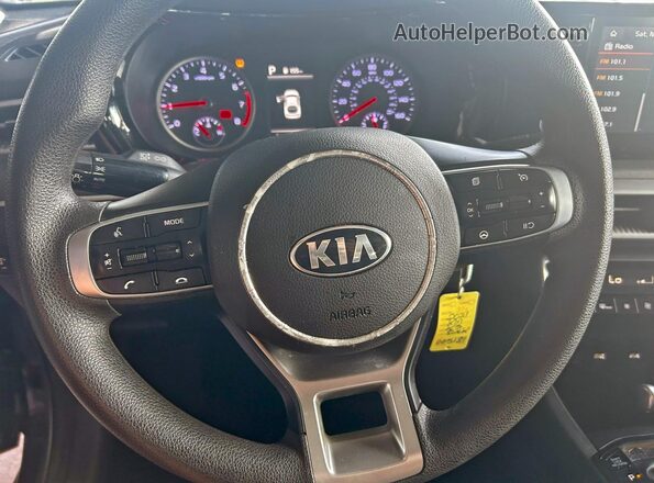 5XXG24J23MG005181 2021 KIA K5 Черный Вид наклейки с VIN-кодом